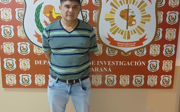 Detienen a conocido asaltante alias “Carlos Rico” en Ciudad del Este