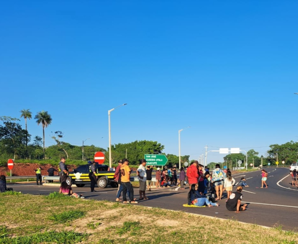 Cierres Intermitentes en la Ruta PY02: Manifestaciones en Coronel Oviedo