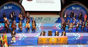Se lleva a cabo en Asunción la 54º Asamblea General de la Organización de Estados Americanos
