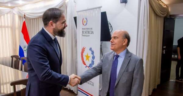 La Nación / Ministerio de Justicia y embajada de Chile acuerdan cooperación contra el crimen organizado