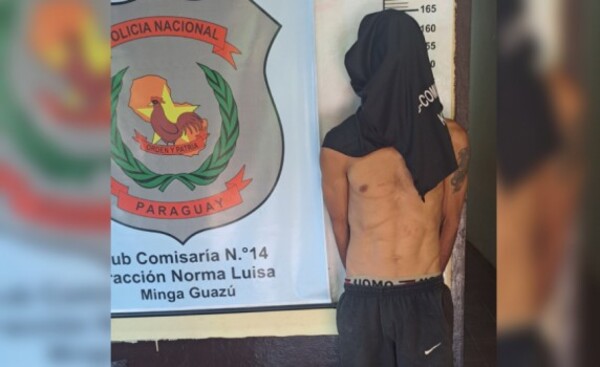 Vecinos reducen a golpes a robamotos en Minga Guazú