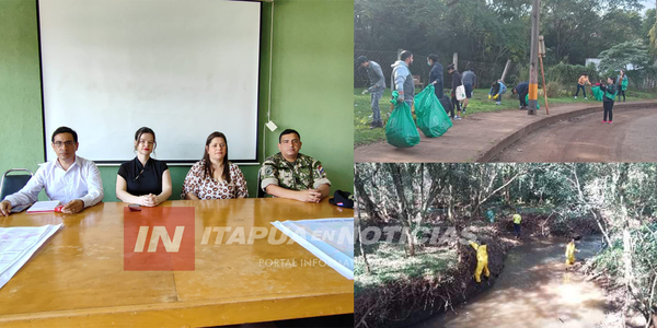 LANZARON JORNADA DE LIMPIEZA HÍDRICA EN EL ARROYO POTI’Y - Itapúa Noticias