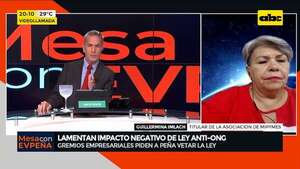 Titular de Aso Mipymes fue “alentada a firmar” la nota contra el proyecto anti-ONG - Mesa de Periodistas - ABC Color