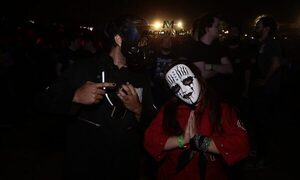 [GALERÍA] Así espera el público el concierto de Slipknot en el Jockey Club