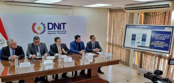 DNIT anunció que la recaudación a marzo tuvo un crecimiento del 19,8%