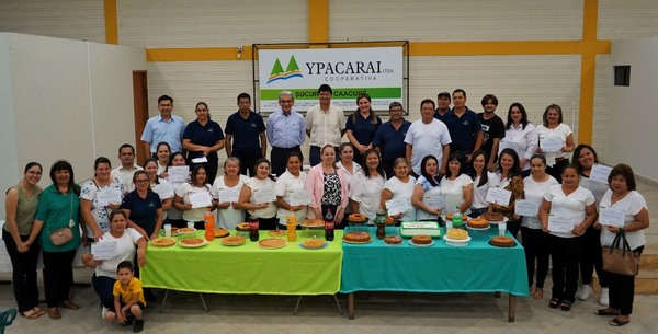 Culminó con éxito curso de gastronomía en Cooperativa Ypacaraí