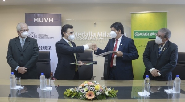 Socios de la Cooperativa Medalla con ingresos a partir de G. 1.500.000 podrán acceder a la primera vivienda