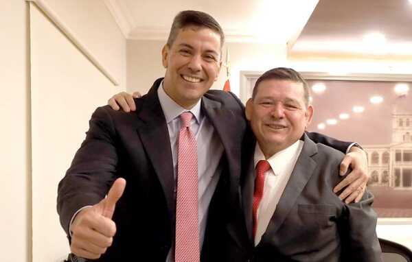 El presidente Santiago Peña elogia el trabajo de Francisco Ruiz Díaz al frente del INDERT