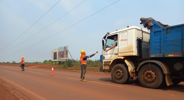 Implementan plan de desvíos por construcción de viaducto en Los Cedrales, Alto Paraná