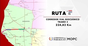Inicia la construcción del tercer tramo del Corredor Bioceánico