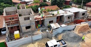 MUVH construye 4 dúplex en la ciudad de Mariano Roque Alonso