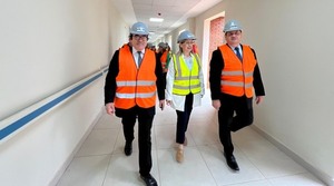Visita técnica al futuro Hospital General de Coronel Oviedo