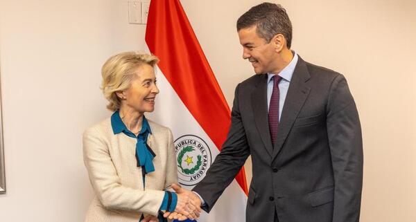Paraguay es socio clave para acercar a los continentes, dice presidenta de la Comisión Europea