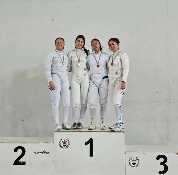 Campeones del ranking nacional de esgrima - Polideportivo - ABC Color