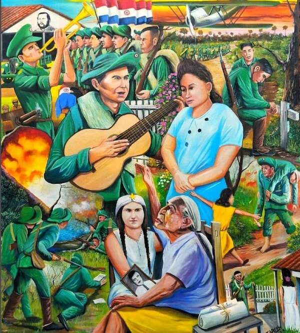 Habilitarán muestra pictórica versada en la obra musical “Che la Reina” - Cultura - ABC Color