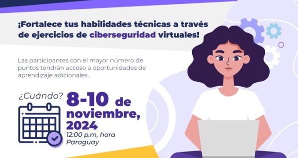 Evento sobre ciberseguridad 100% en línea reunirá a mujeres de todo el país