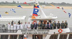 Paraguay habilita el primer Buque Hospital-Hidrográfico del país