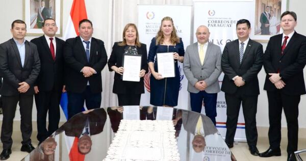 Salud y Correos del Paraguay acuerdan agilizar la entrega de insumos y medicamentos
