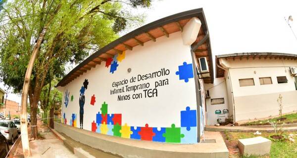 Este viernes se inaugura el primer Espacio de Desarrollo Infantil para niños con TEA en Alto Paraná