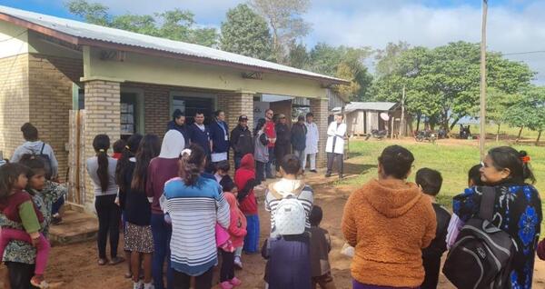 Realizan jornadas de asistencia en comunidades indígenas de Alto Paraná