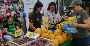 Productores recaudaron más de G. 170 millones en ferias