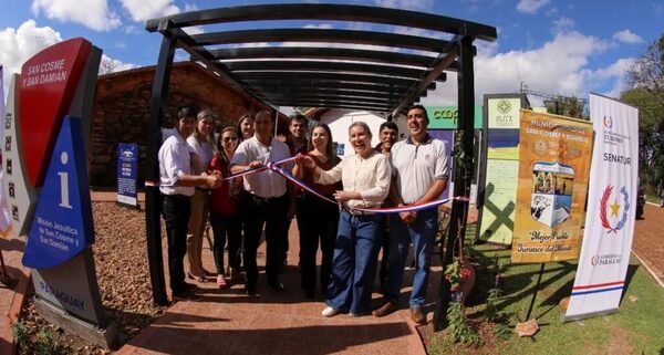 Municipalidad de San Cosme habilitó mejoras en lugares turísticos