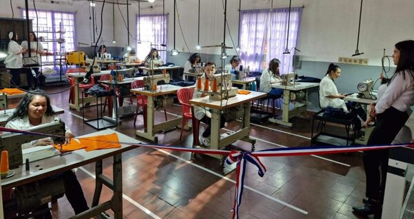 Microempresa inauguró dos pabellones de producción textil en el Cárcel de Mujeres del Buen Pastor