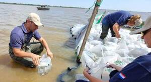 EBY promueve cría de peces en Ñeembucú