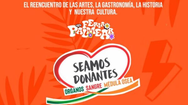 Campaña Seamos Donantes se realiza este sábado 21 en la Feria Palmear