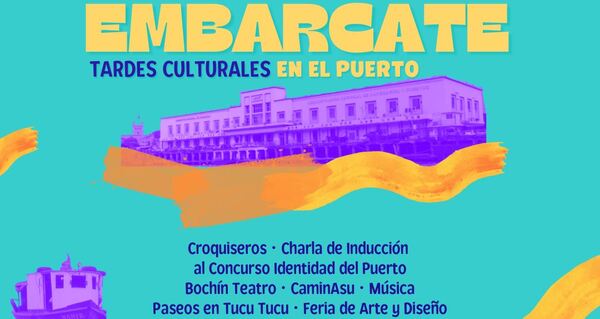 El Puerto de Asunción se llena de arte y música este sábado 21 de setiembre