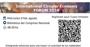 Organizan foro de economía circular en la Biblioteca y Archivo del Congreso Nacional