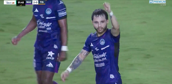 Josué Colmán se candidata a «gol del torneo» en México con una obra de arte