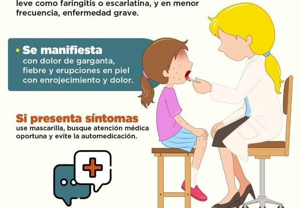 Streptococcus pyogenes: bacteria que causa infecciones respiratorias y en piel leves a graves