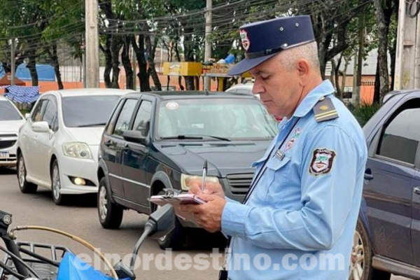 Va en Serio: intensifican controles en el tránsito de la ciudad de Pedro Juan Caballero en el marco de campaña para evitar muertes - El Nordestino