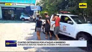Capiatá: cuatro detenidos tras ataque a barbero - ABC Noticias - ABC Color
