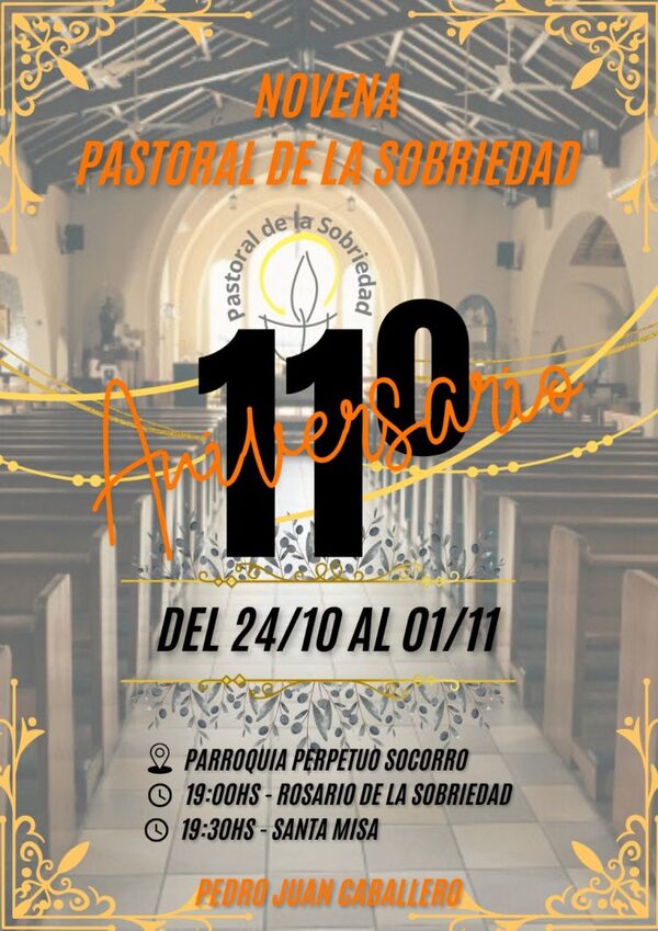 11° Aniversario de la Pastoral de la Sobriedad