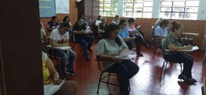 Más de 700 docentes de Amambay afrontan el examen de concurso del MEC