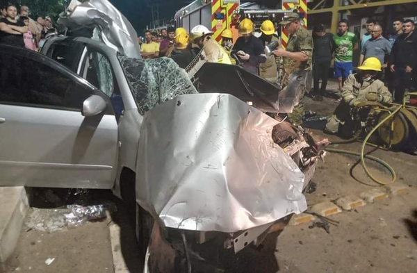 Un muerto y dos heridos tras triple choque en San Pedro - Noticiero Paraguay