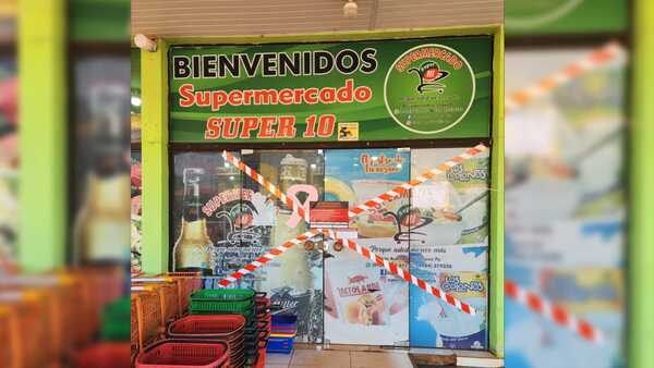 DNIT suspende por tres días actividades de un supermercado en María Auxiliadora