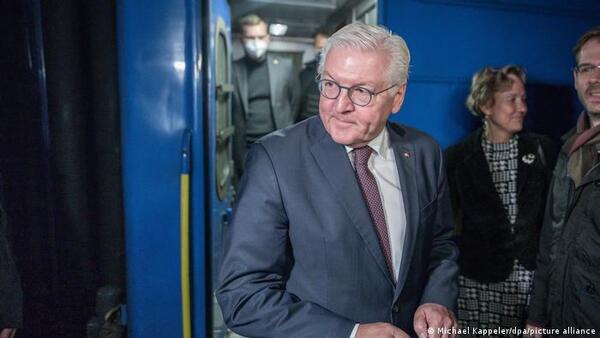 Presidente alemán llega a Kiev para visita sorpresa