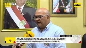 Oficinas del Indi en Ñemby: serán áreas administrativas y de forma temporal, dice intendente  - ABC Noticias - ABC Color