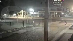 Manifestación frente a la casa de presuntos ladrones - SNT