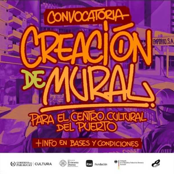 Concurso de Murales en el Centro Cultural del Puerto de Asunción • PARAGUAY TV