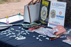 Operativos en simultáneos de la SENAD, sacan de circulación más de 10 mil dosis de drogas - Unicanal
