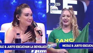 Lali, al borde del llanto durante su devolución a Nicole Sautu - Teleshow
