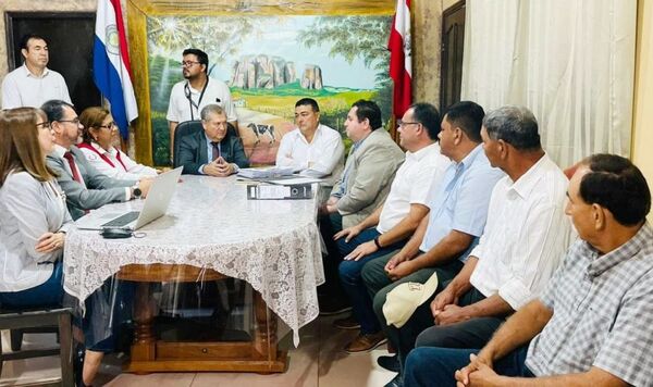 Ministro Jiménez Rolón encabezó reunión interinstitucional para la construcción de la futura sede del Palacio de Justicia de Yby Yaú