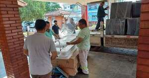 La Nación / Hospital de PJC recibe equipos médicos para nuevo pabellón de medicina interna