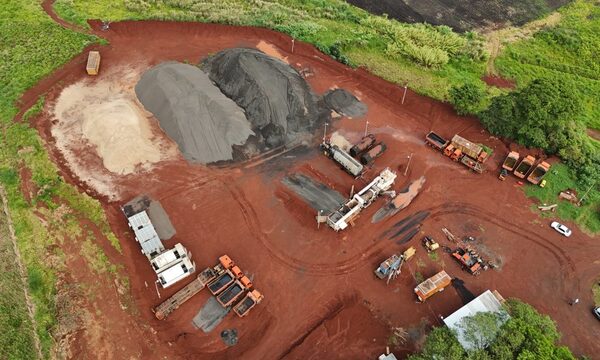 Nueva planta asfáltica del MOPC entra en operación en Minga Guazú