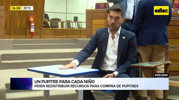PGN: proponen redistribuir recursos en nuevos pupitres y mayor inversión en universidades - ABC Noticias - ABC Color