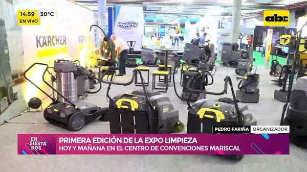 Arrancó la primera edición de Expo Limpieza 2024: hoy y mañana en el Centro de Convenciones Mariscal - Ensiestados - ABC Color